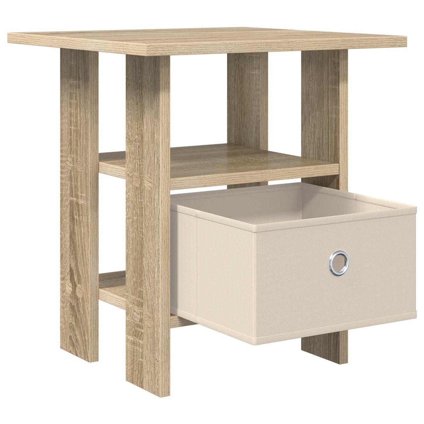 Bedside Table 2 pcs Sonoma Oak 41 x 40 x 45 cm Engineered Wood