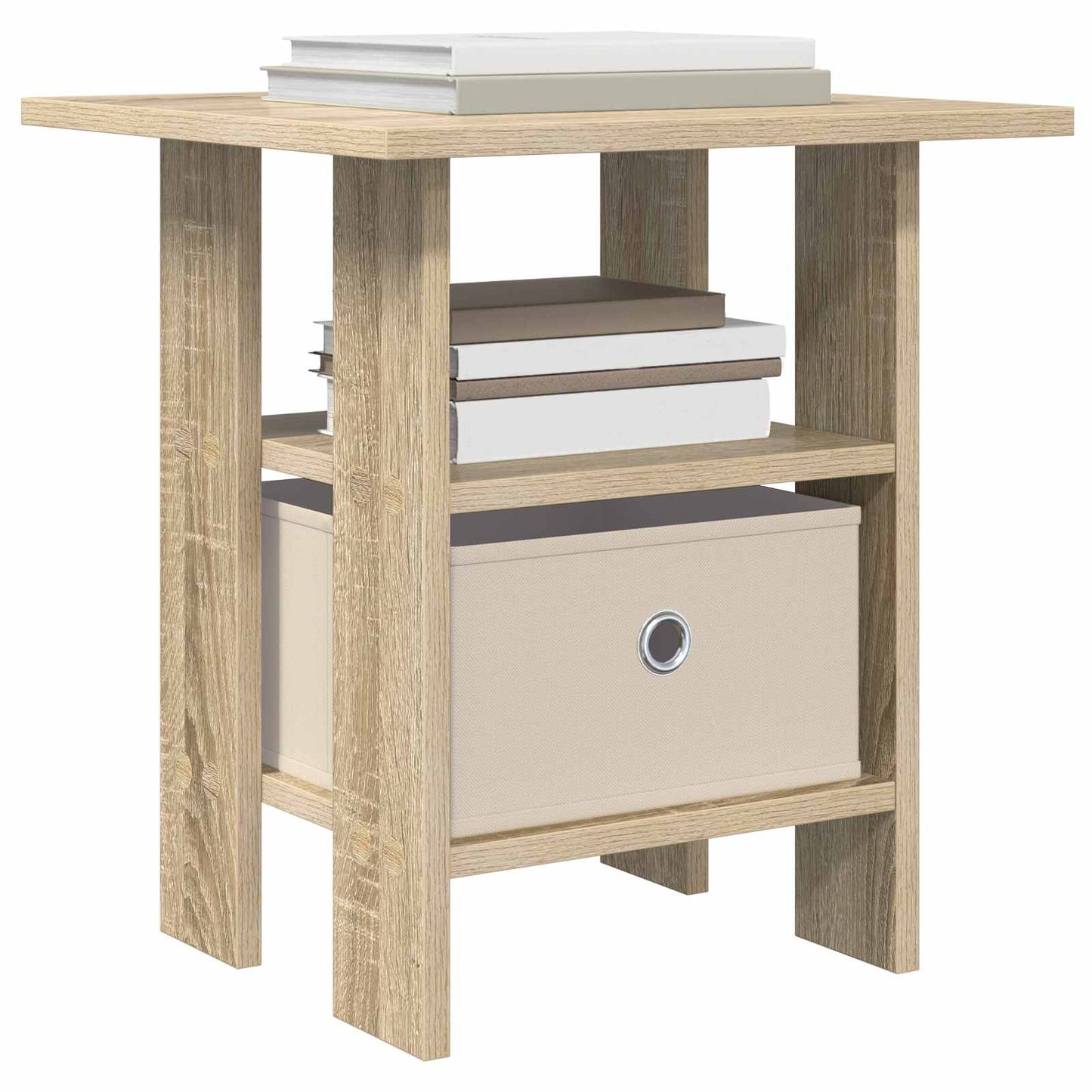 Bedside Table 2 pcs Sonoma Oak 41 x 40 x 45 cm Engineered Wood