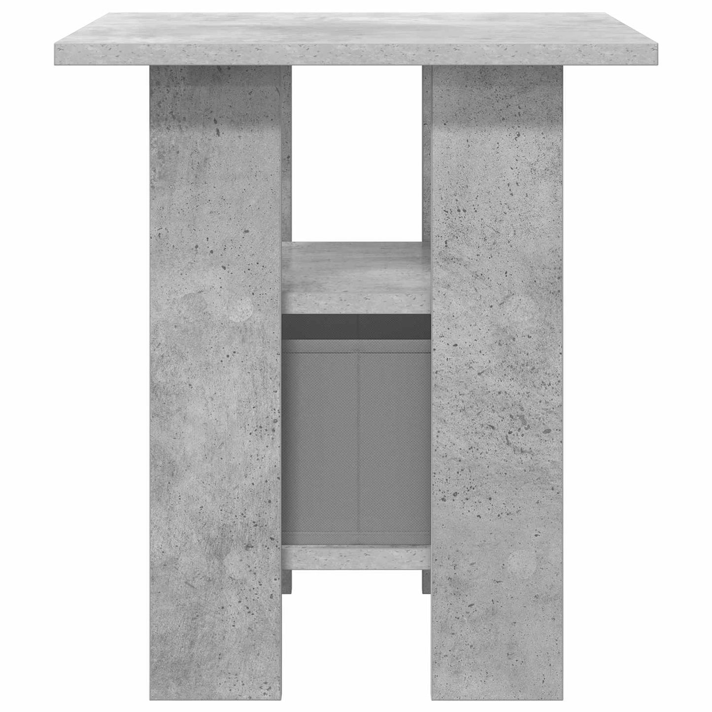Bedside Table with Drawer 2 pcs Concrete Grey 41 x 40 x 45 cm