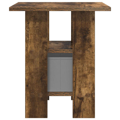 Bedside Table 2 pcs Smoked Oak 41 x 40 x 45 cm Engineered Wood