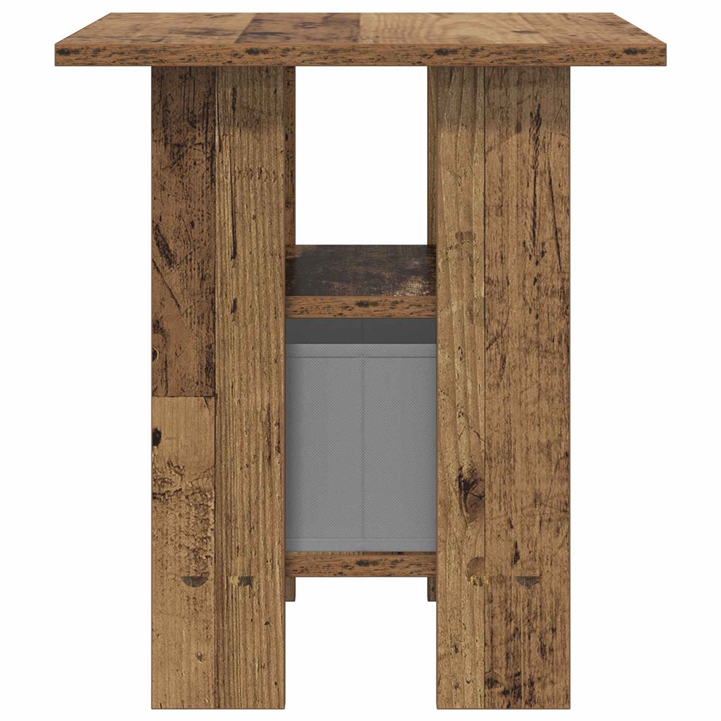 Bedside Table 2 pcs Old Wood 41 x 40 x 45 cm Engineered Wood