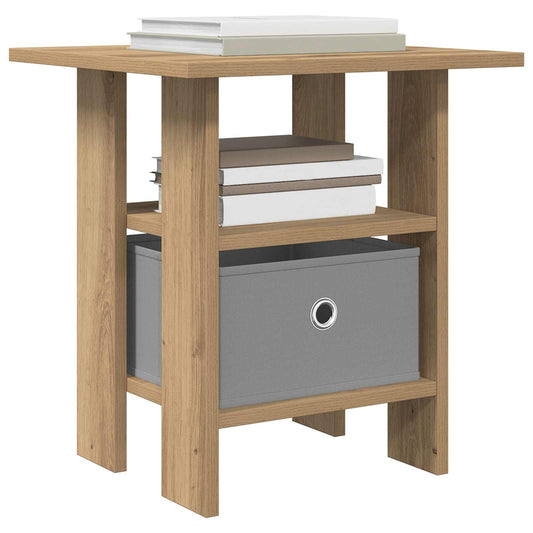 Bedside Table Artisan Oak 41 x 40 x 45 cm Engineered Wood