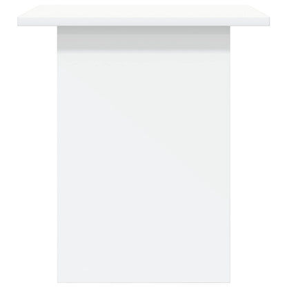 Bedside Table with Drawer White 41 x 40 x 45 cm Engineered Wood