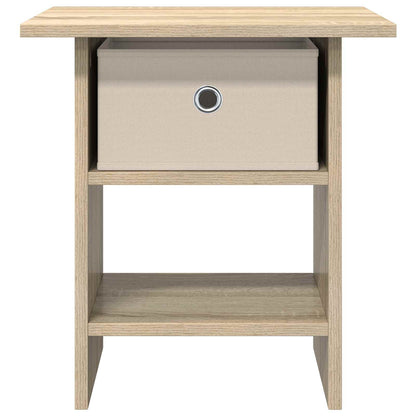 Bedside Table 2 pcs Sonoma Oak 41 x 40 x 45 cm Engineered Wood