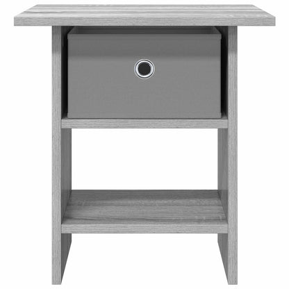 Bedside Table 2 pcs Grey Sonoma 41 x 40 x 45 cm Engineered Wood