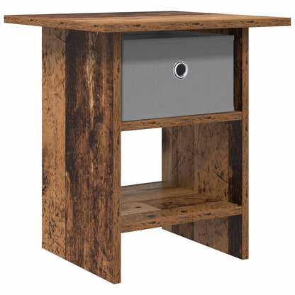 Bedside Table Old Wood 41 x 40 x 45 cm Engineered Wood