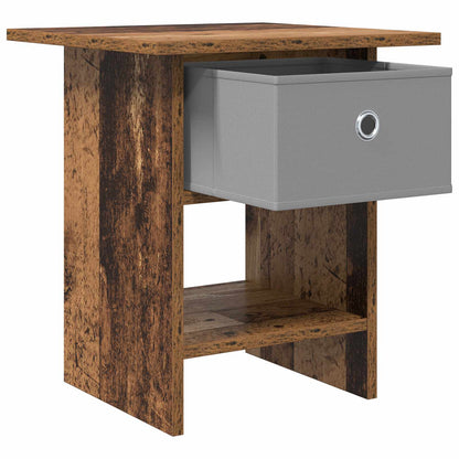 Bedside Table Old Wood 41 x 40 x 45 cm Engineered Wood