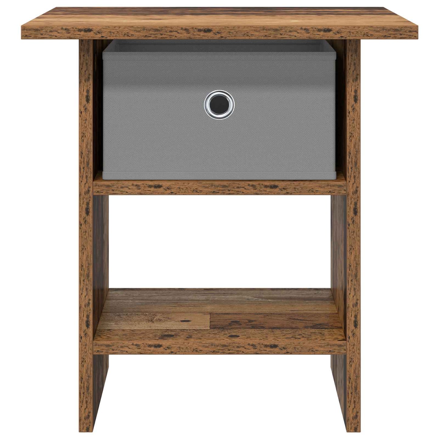 Bedside Table Old Wood 41 x 40 x 45 cm Engineered Wood