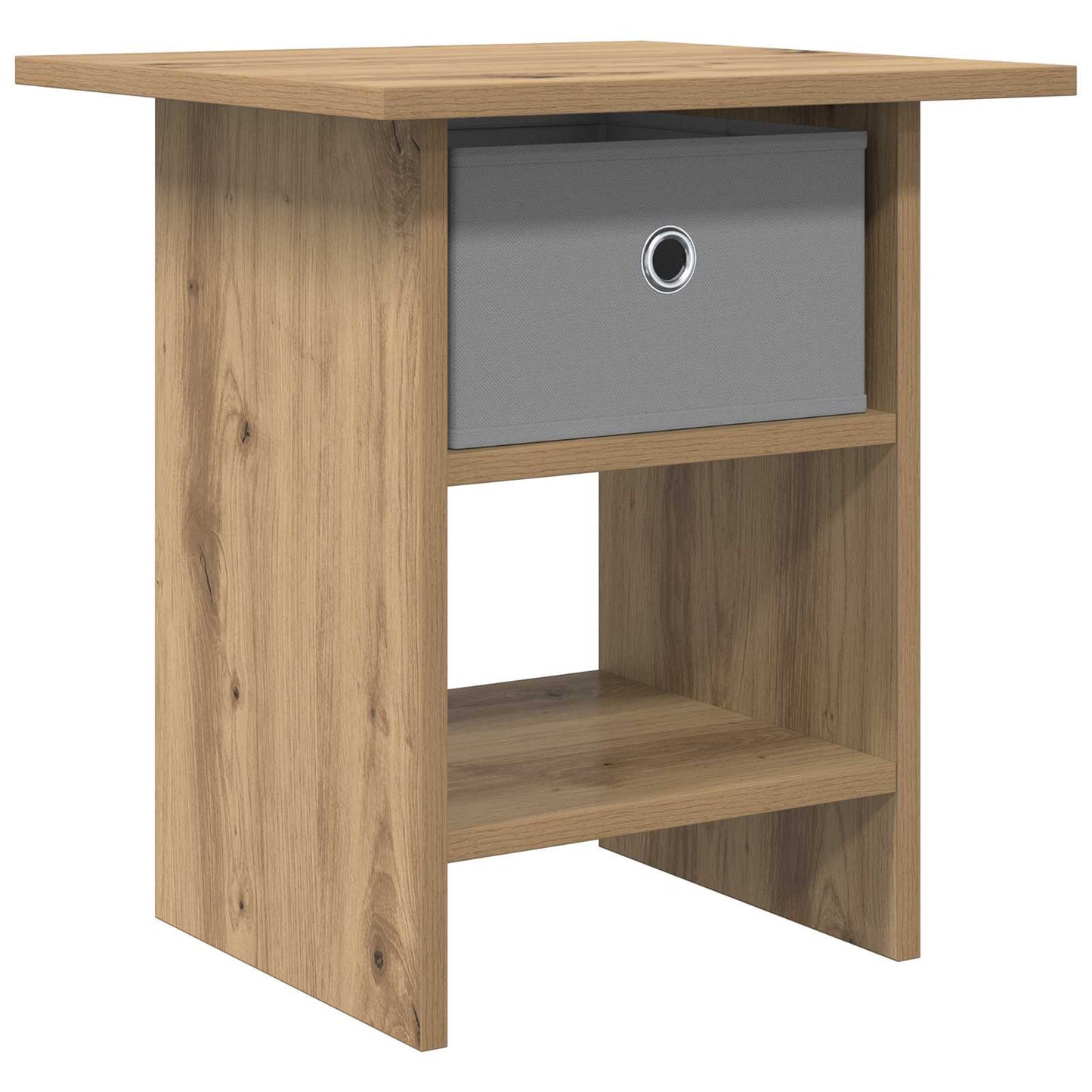 Bedside Table Artisan Oak 41 x 40 x 45 cm Engineered Wood