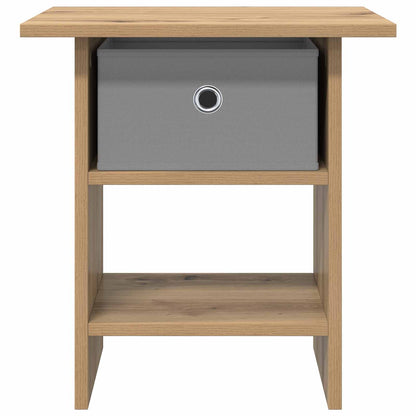 Bedside Table Artisan Oak 41 x 40 x 45 cm Engineered Wood