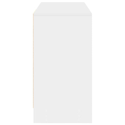 Desk with Drawer White 100 x 40 x 75 cm Engineered Wood