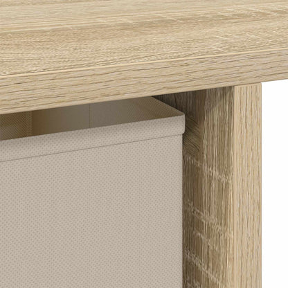 Desk with Drawer Sonoma Oak 100 x 40 x 75 cm Engineered Wood