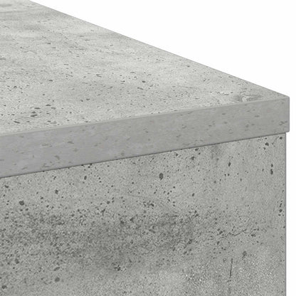 Desk with Drawer Concrete Grey 100 x 40 x 75 cm Engineered Wood