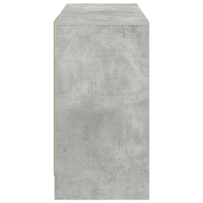 Desk with Drawer Concrete Grey 100 x 40 x 75 cm Engineered Wood