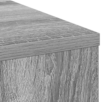 Desk with Drawer Grey Sonoma 100 x 40 x 75 cm Engineered Wood