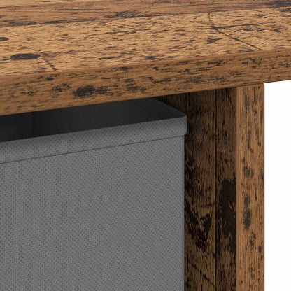 Desk with Drawer Old Wood 100 x 40 x 75 cm Engineered Wood