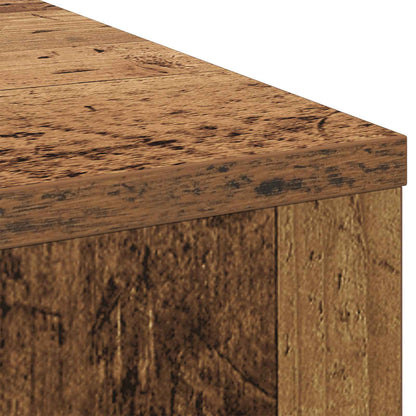 Desk with Drawer Old Wood 100 x 40 x 75 cm Engineered Wood