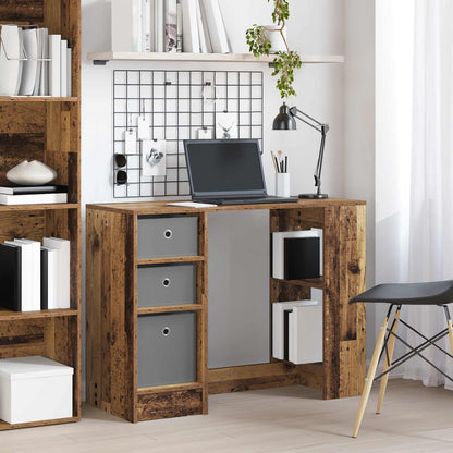 Desk with Drawer Old Wood 100 x 40 x 75 cm Engineered Wood