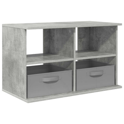 TV stand with Drawer Concrete Grey 79 x 40 x 48 cm