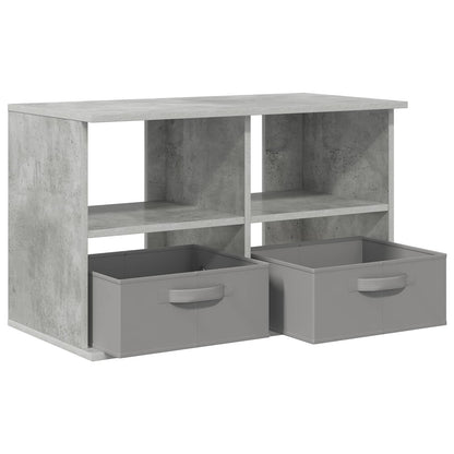 TV stand with Drawer Concrete Grey 79 x 40 x 48 cm