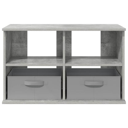 TV stand with Drawer Concrete Grey 79 x 40 x 48 cm