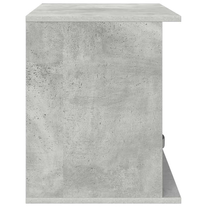 TV stand with Drawer Concrete Grey 79 x 40 x 48 cm