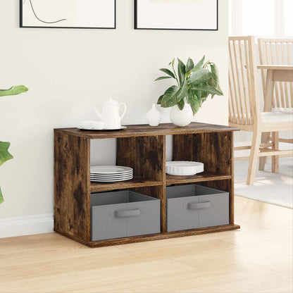 TV stand with Drawer Smoked Oak 79 x 40 x 48 cm