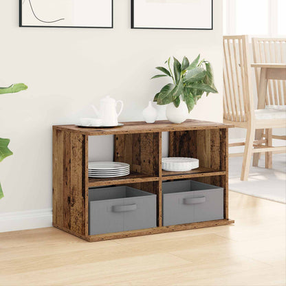 TV stand with Drawer Old Wood 79 x 40 x 48 cm