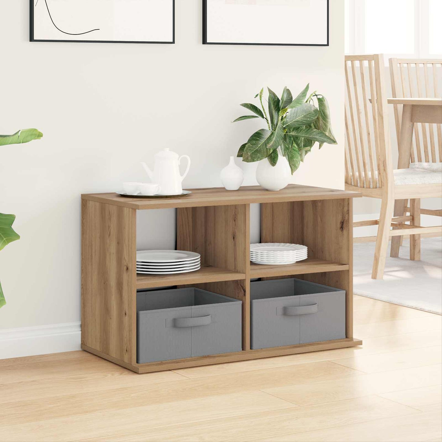 TV stand with Drawer Artisan Oak 79 x 40 x 48 cm