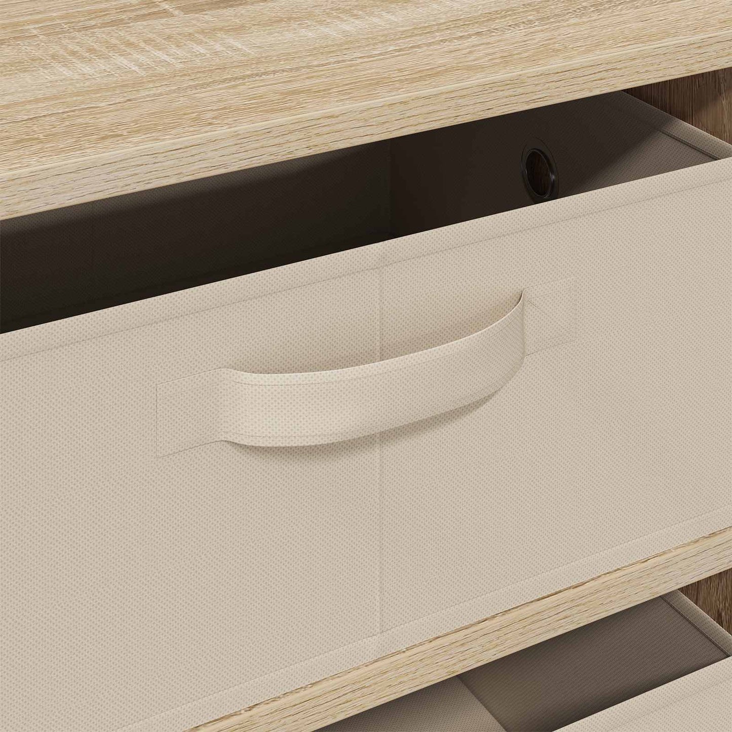 Sideboard with Drawer Sonoma Oak 60 x 33.5 x 84 cm