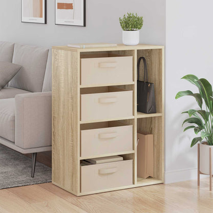 Sideboard with Drawer Sonoma Oak 60 x 33.5 x 84 cm