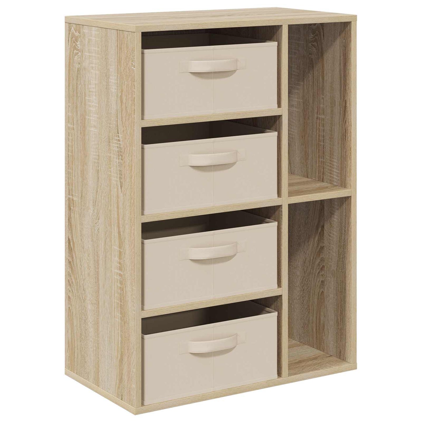 Sideboard with Drawer Sonoma Oak 60 x 33.5 x 84 cm