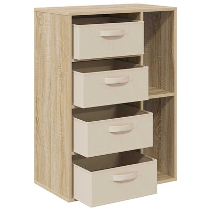 Sideboard with Drawer Sonoma Oak 60 x 33.5 x 84 cm