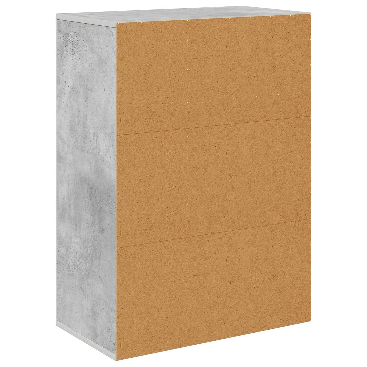 Sideboard with Drawer Concrete Grey 60 x 33.5 x 84 cm