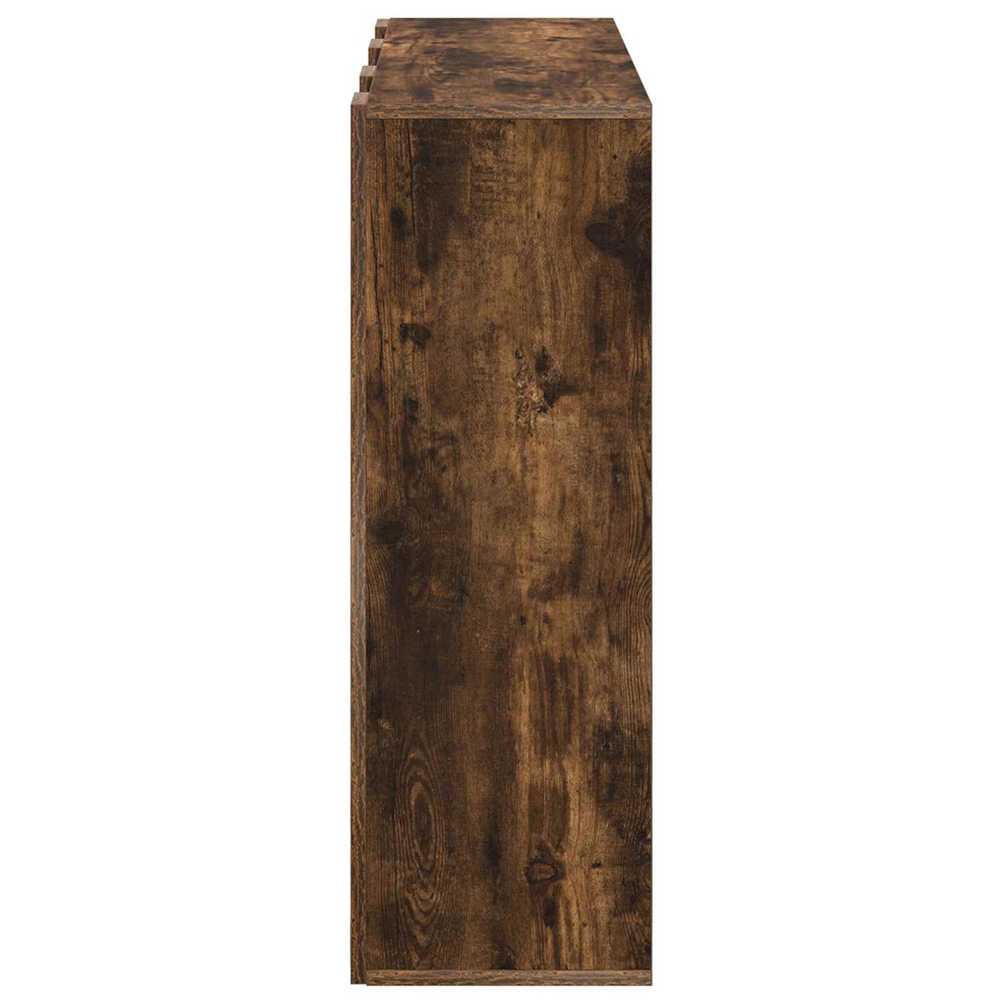 Sideboard with Drawer Smoked Oak 88.5 x 29 x 84.5 cm