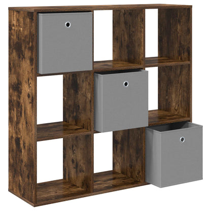 Sideboard with Drawer Smoked Oak 102 x 31 x 99.5 cm