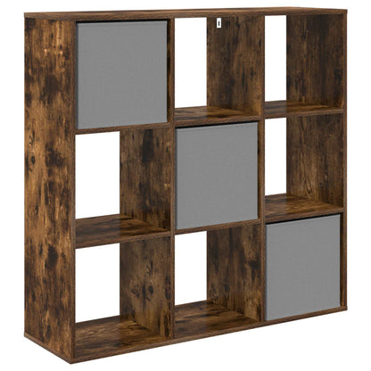 Sideboard with Drawer Smoked Oak 102 x 31 x 99.5 cm