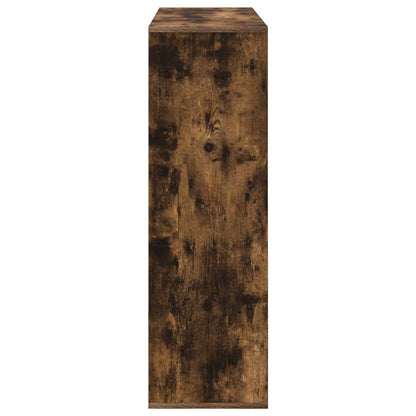 Sideboard with Drawer Smoked Oak 102 x 31 x 99.5 cm
