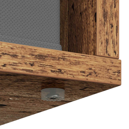 Sideboard with Drawer Old Wood 102 x 31 x 99.5 cm