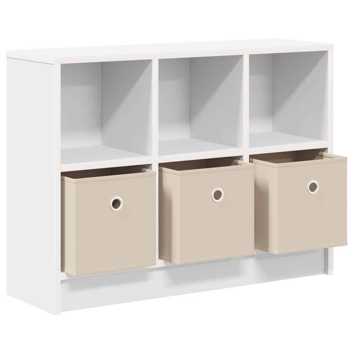 Sideboard White 73.5 x 22.5 x 53.5 cm
