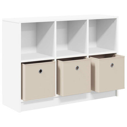 Sideboard with Drawer White 88.5 x 27.5 x 63.5 cm