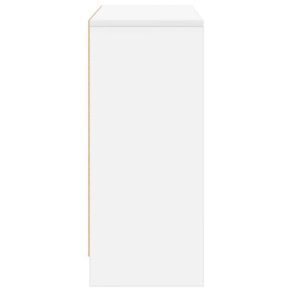Sideboard with Drawer White 88.5 x 27.5 x 63.5 cm