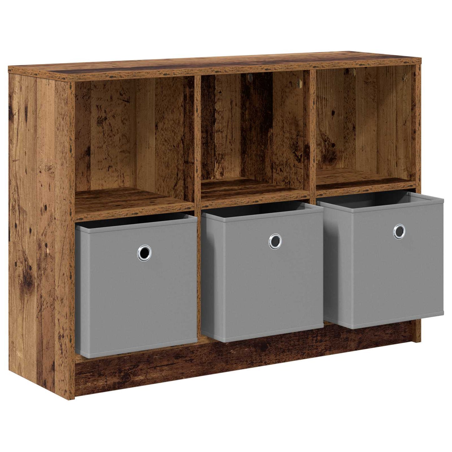 Sideboard with Drawer Old Wood 88.5 x 27.5 x 63.5 cm
