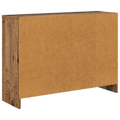 Sideboard with Drawer Old Wood 88.5 x 27.5 x 63.5 cm
