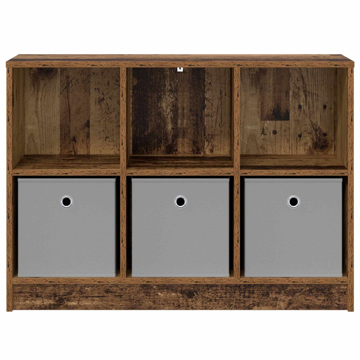 Sideboard with Drawer Old Wood 88.5 x 27.5 x 63.5 cm