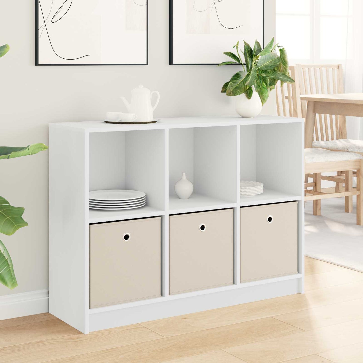 Sideboard with Drawer White 102 x 32 x 73.5 cm