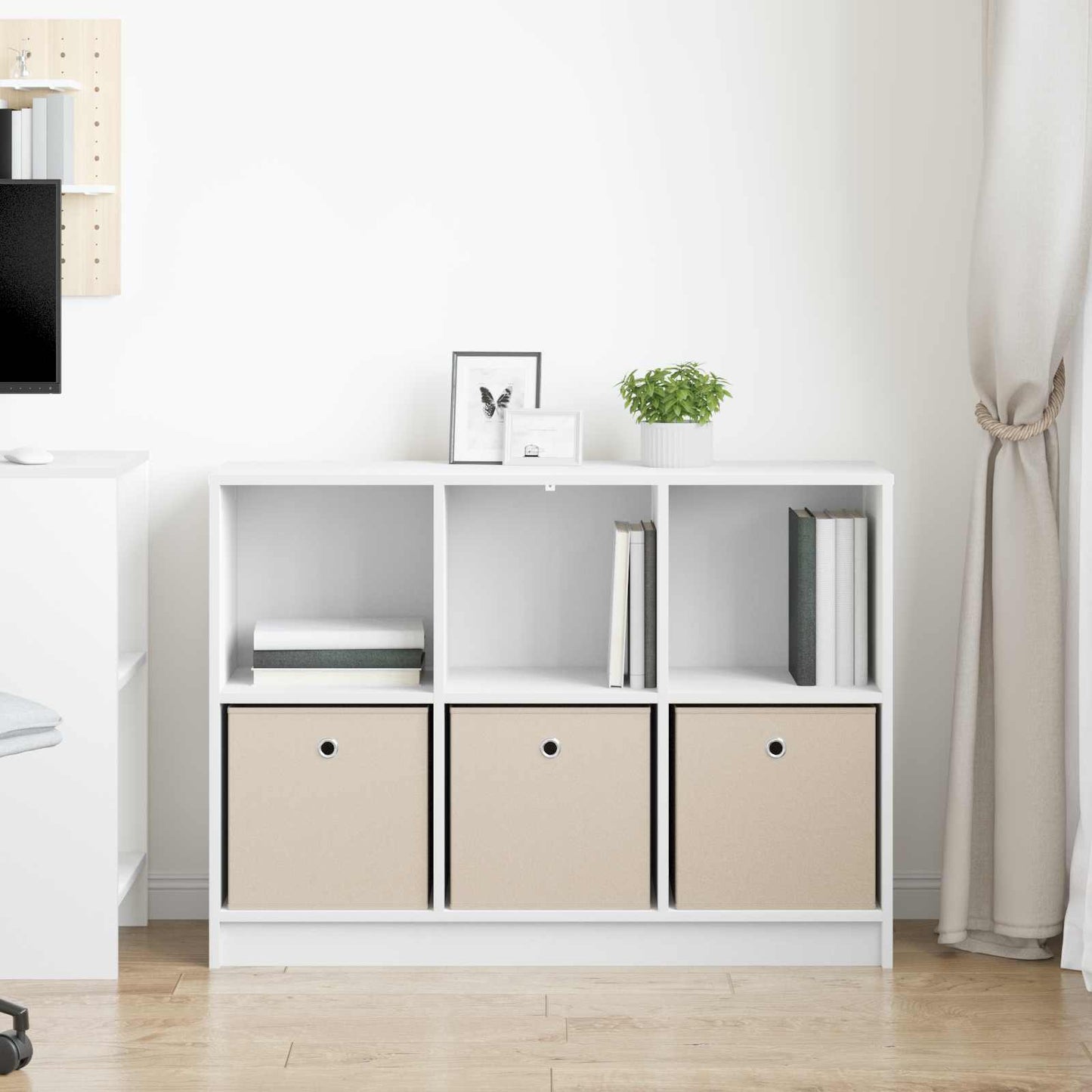 Sideboard with Drawer White 102 x 32 x 73.5 cm