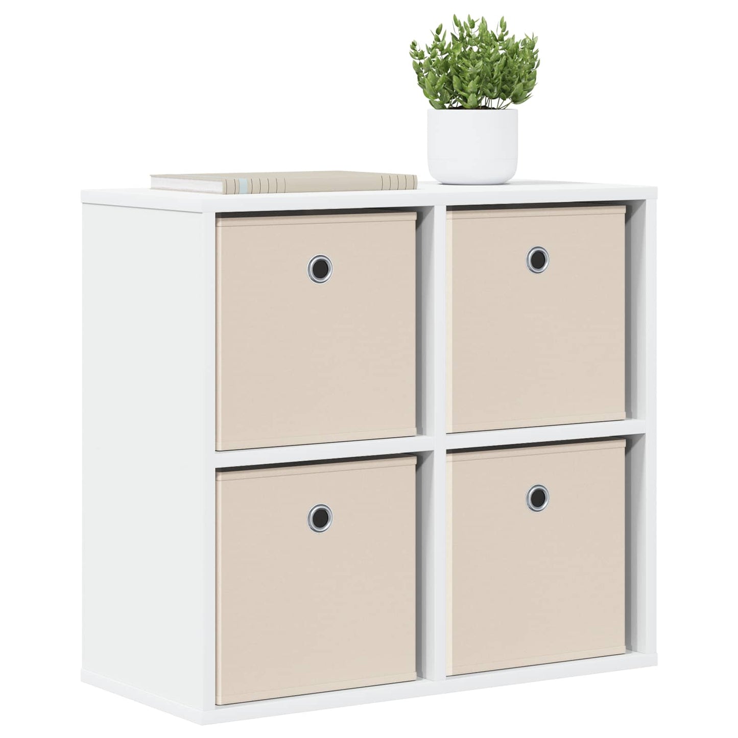 Sideboard with Drawer White 59.5 x 27 x 57 cm