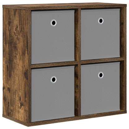 Sideboard with Drawer Smoked Oak 59.5 x 27 x 57 cm