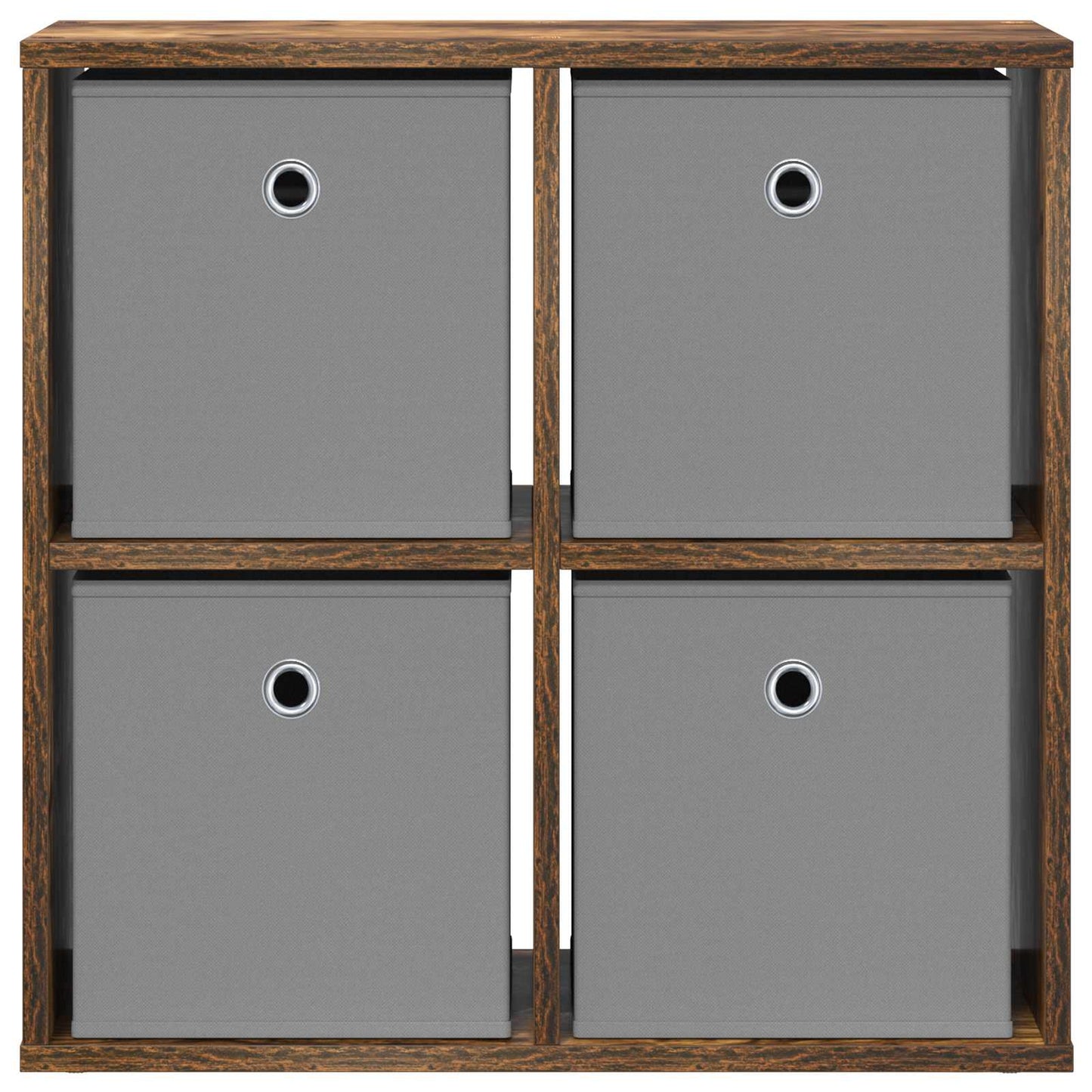 Sideboard with Drawer Smoked Oak 59.5 x 27 x 57 cm